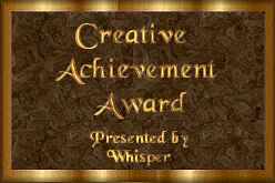 Whisper Creativity Award 21/3/2002