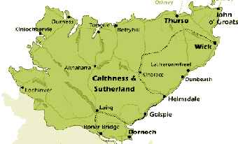 Map Of Caithness