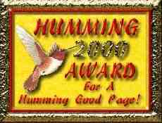 Humming 2000 Award 12/1/2000
