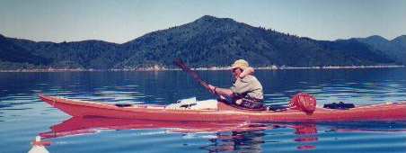 Dad Kayaking